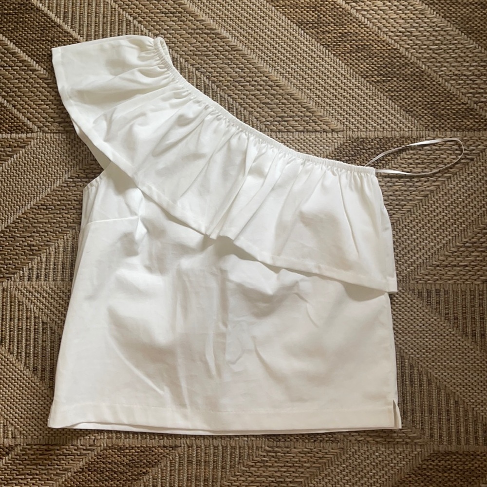 J. Crew asymmetrical top